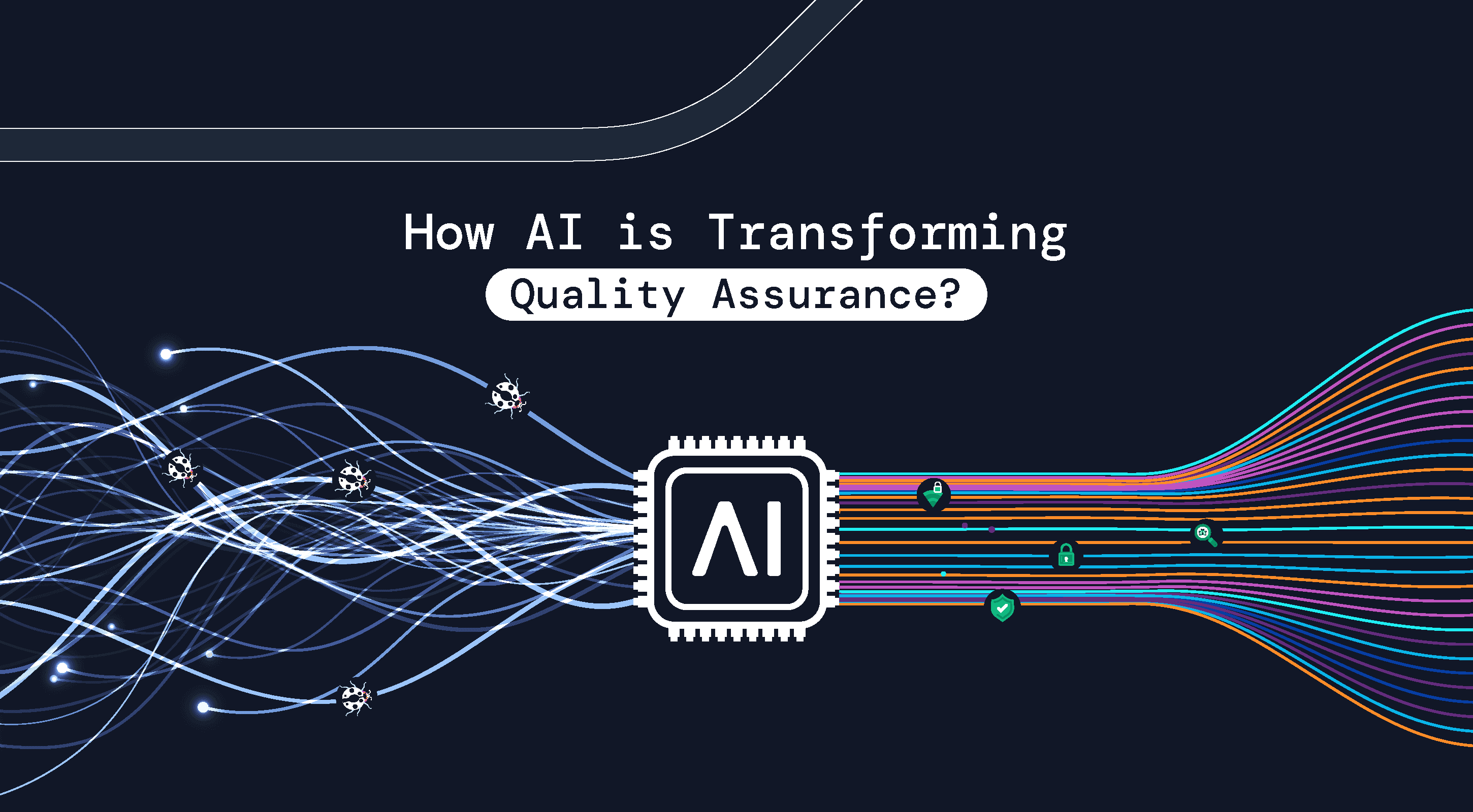 AI filters tangled data streams into clean outputs